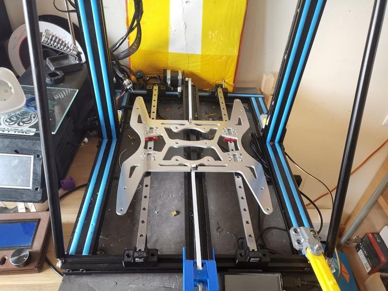 Rail Mount MGN12 Y axis Creality CR-10, Tevo Tornado