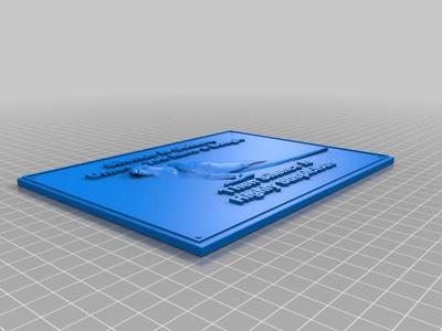 Budgie Plaque