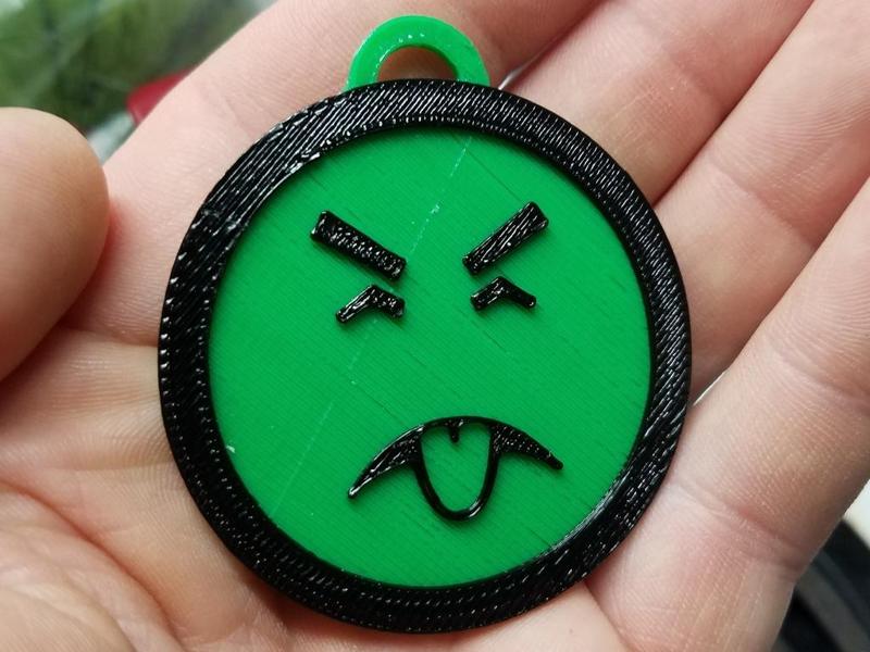 Mr. Yuk Keychain