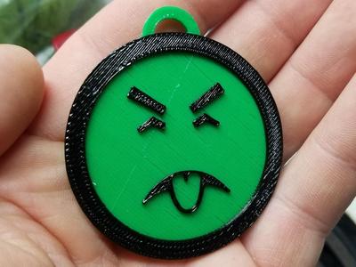 Mr. Yuk Keychain