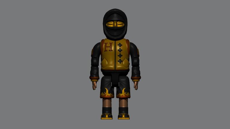 Keko Habbo Skin Gold