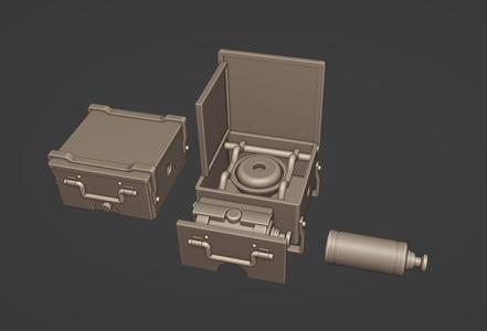 DIORAMA - WW2 British stove Mk2 - 1/35