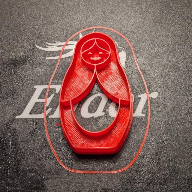 Russian cookie cutter matriochka