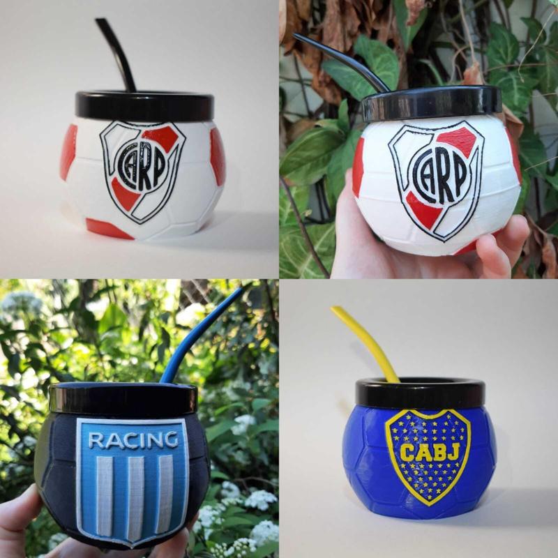 x3 Football Balls Mattes