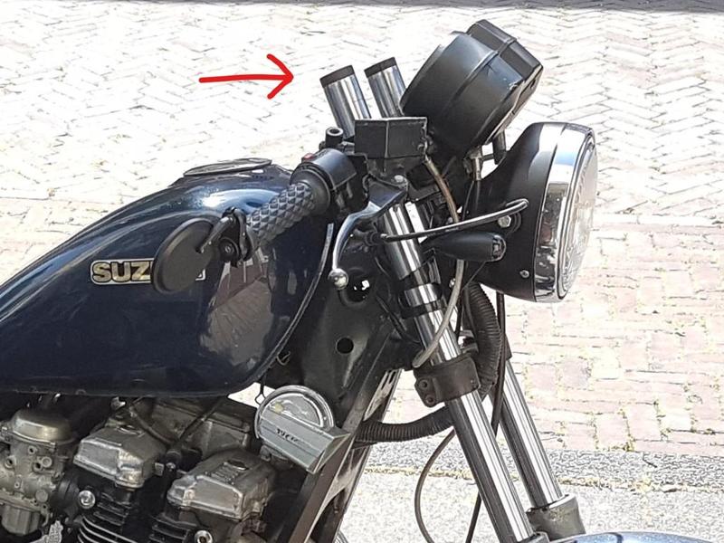 fork cap cover for suzuki gs550l or 37mm forks