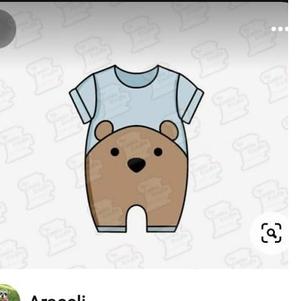 BABY CLOTHES COOKIE CUTTER BABY SHOWER