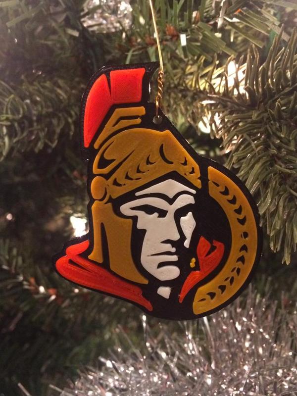Ottawa Senators Hanging Ornament
