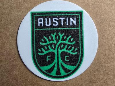 COASTER MASTER INSERT - MLS AUSTIN FC