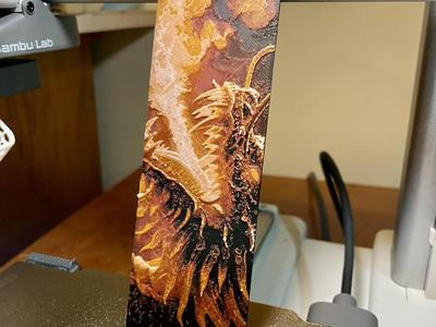 Dragon Bookmark 2