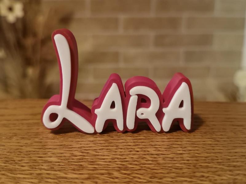 Lara Disney Name Sign Decorated Room child Birth
