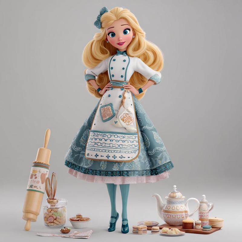 🍰🎀 Alice Bakery Chic – Sweet Wonder Collector's Edition (One-Piece STL)