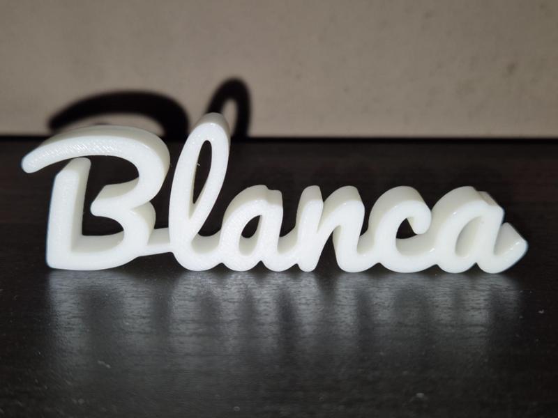 Blanca Name Sign Display Decor