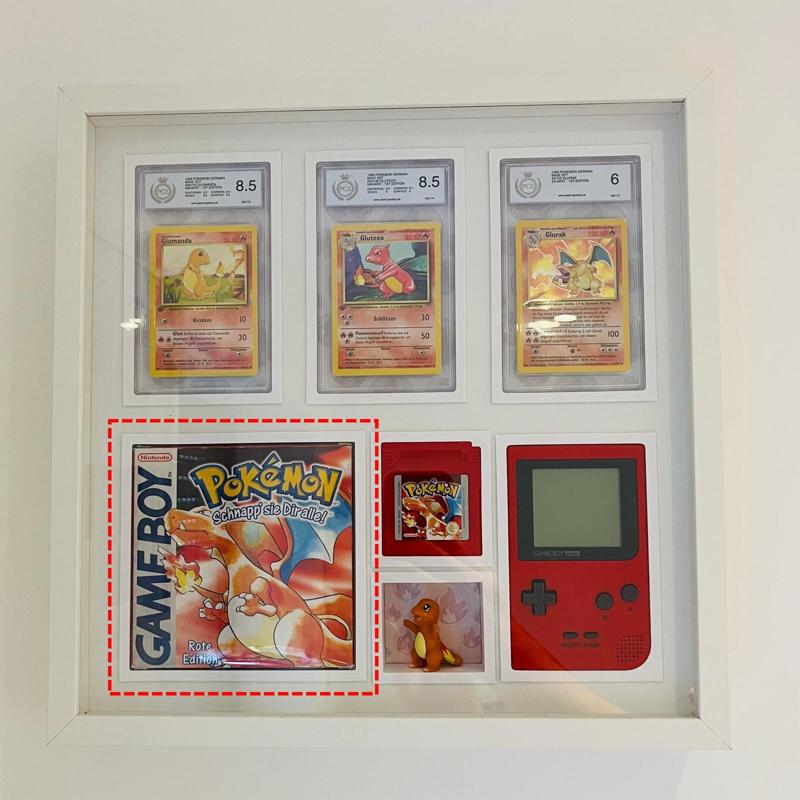 Pokemon collection mural "Gameboy OVP frame"