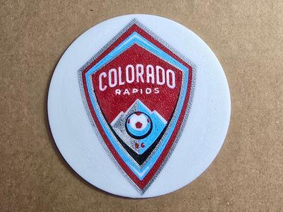 COASTER MASTER INSERT - MLS COLORADO RAPIDS