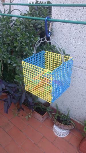 Cesta pinzas para tendedero