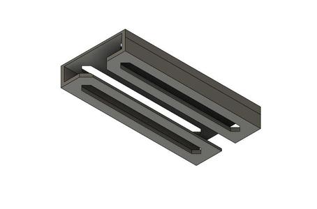 Wine Glass hanger under cabinet