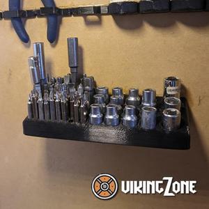 Tube and screwdriver bit holders