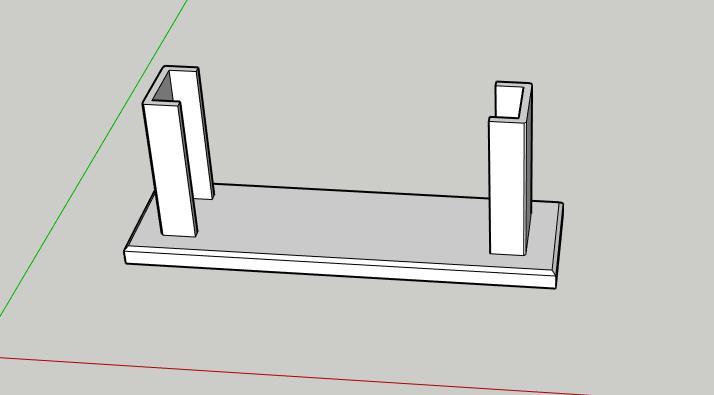 Business card holder Stylish and functional, square