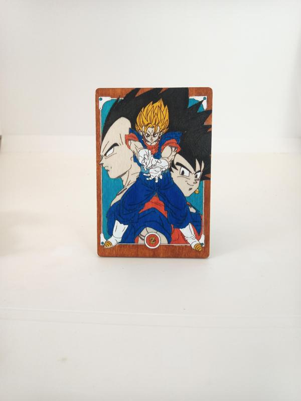 Dragon Ball Z Card - Special Edition Card 1 - Laser Engraving ( lasercut Files / SVG )
