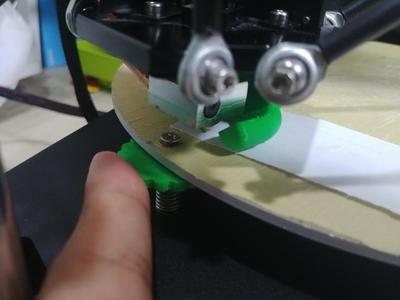 Anet A4 Hot Bed Leveling knob