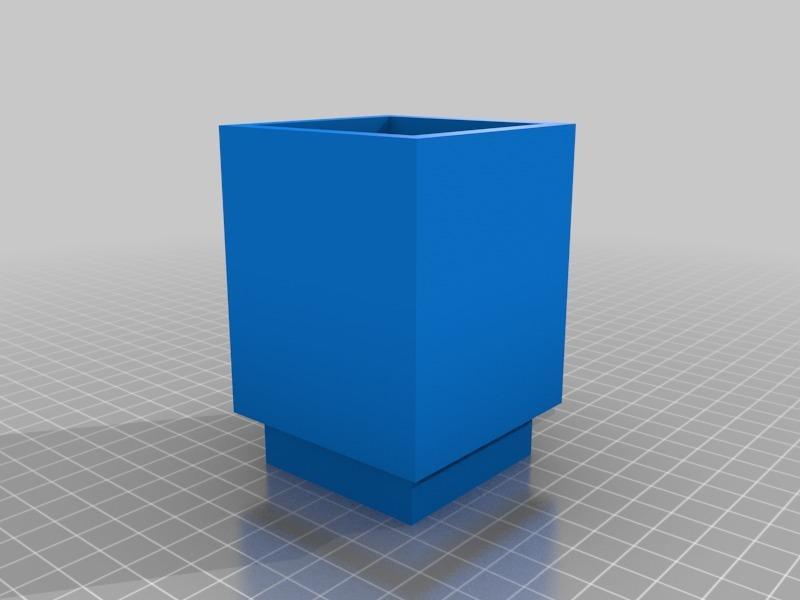 Screwless leg extensions for Ikea Lack