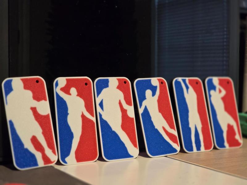 NBA Silhouettes Art