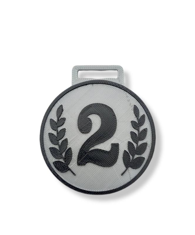 MEDAL SECOND PLACE 2 DOS - MEDAL 2ND PLACE