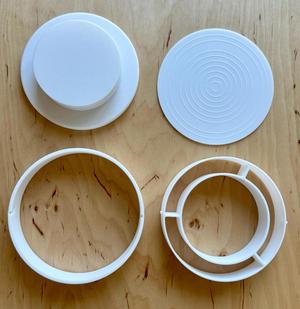 4" and 2.5" Slider Burger Patty Press