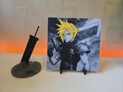 Cloud Strife – Final Fantasy VII Hueforge