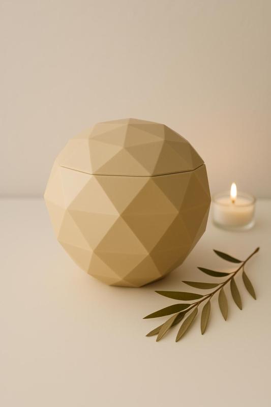 Geometris - The stylish urn for a dignified farewell