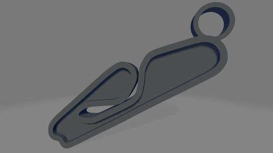 Autódromo Internacional de Curitiba Keychain