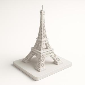Minimalist Eiffel Tower