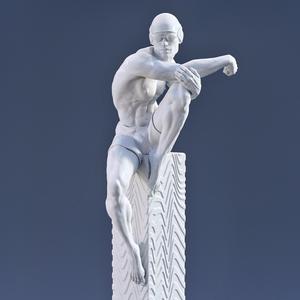 DIVER MALE STATUETTE