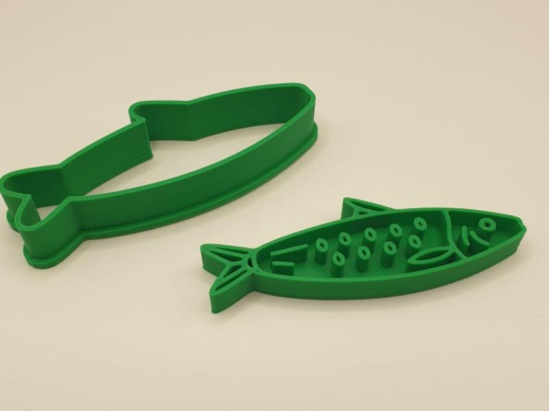 Sardine Cookie Cutter (Cortador Bolacha Sardinha)