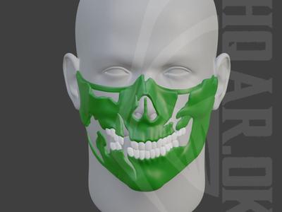 Takeda mask  from MK1 - Punitory Kombatant