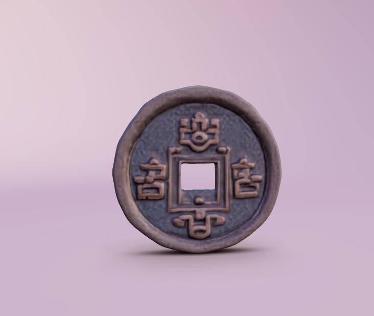 Asia traditional Coin_ver.5
