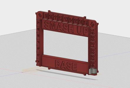 SmashUp Game Base Score Card Holder