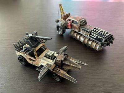 Gaslands X Crossout Weapons and Armour