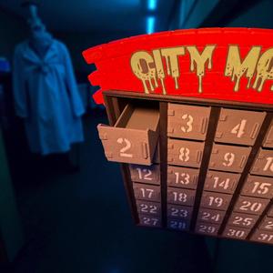 City Morgue Halloween Advent Calendar