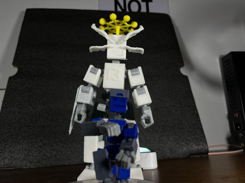 JJK mahoraga mini 13 head and wheel 175% vers.