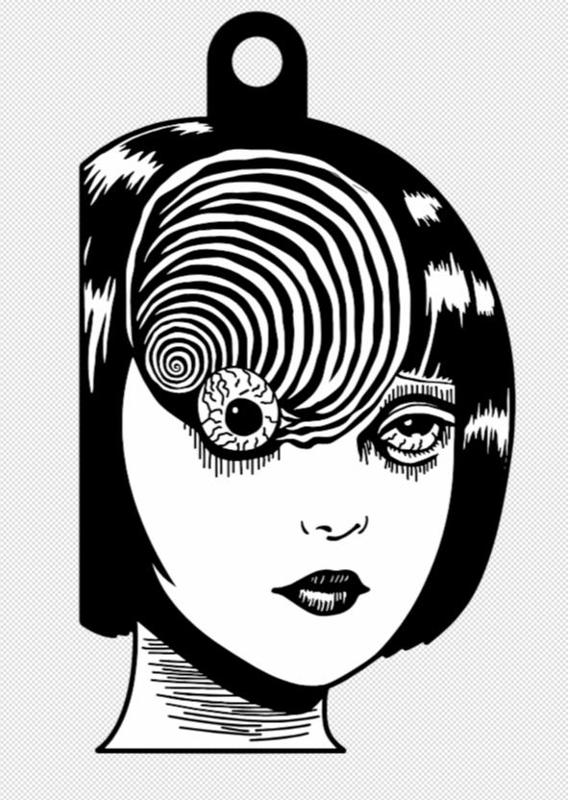 Azami Keychain – Inspired by Uzumaki