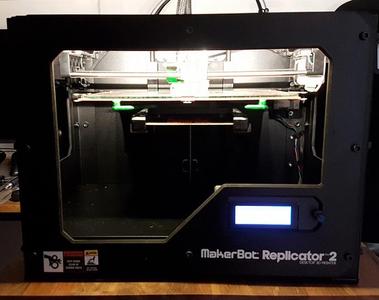 Makerbot Replicator 2/2X Ramps Conversion + Heated Bed + E3D