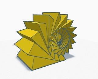 Pyramid Spiral Fractal