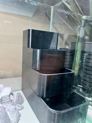 Aquarium planting tiers for creative planting