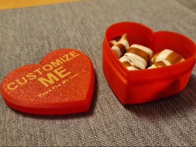 Click-Heart Box - Customizable Valentine Gift