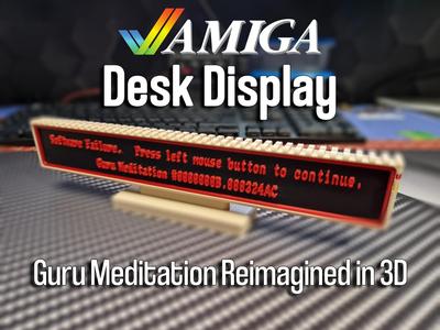 Amiga Guru Meditation – A Classic Reimagined in 3D