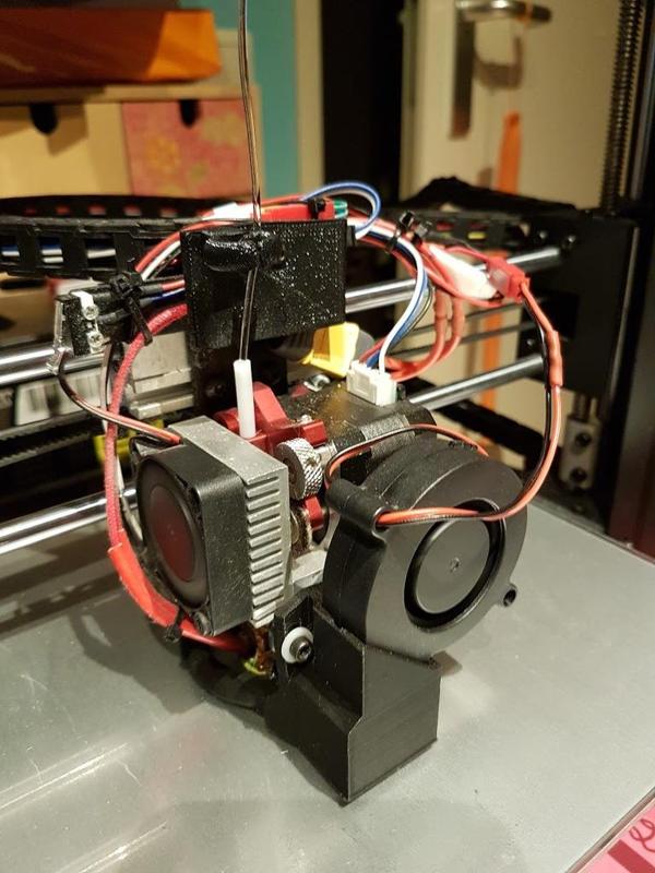 REMIX JK Cooler for Malyan M150 and 50x50 Blower Fan