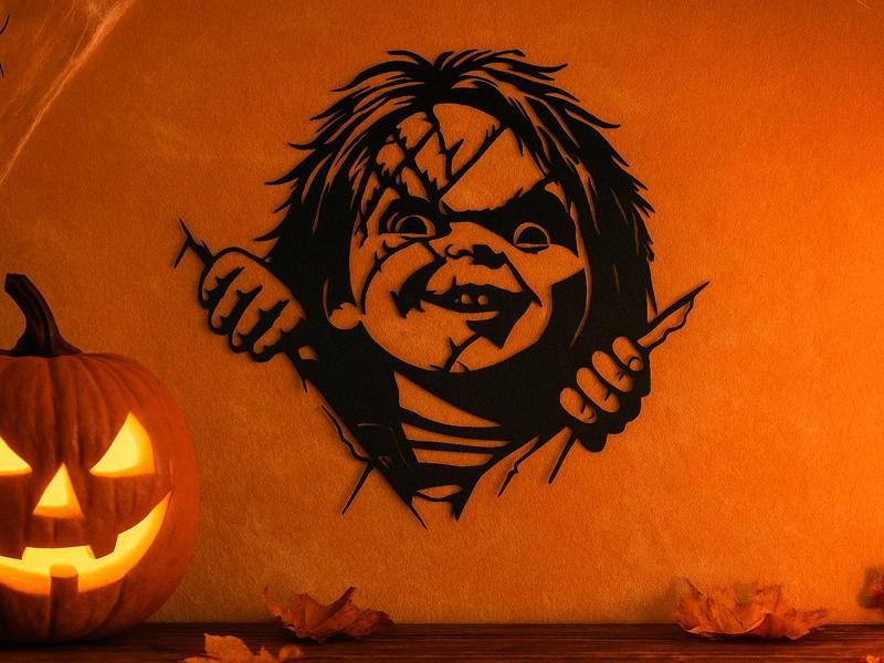 Chucky Halloween Wall Decoration