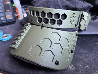 Techwear Ball Cap fixings, warcore, cyberware