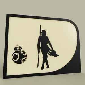 StarWars Rey BB8